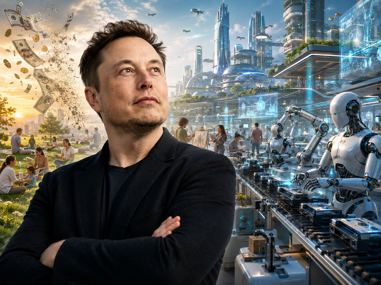 Elon Musk: Paratë nuk do të kenë më vlerë, ndërsa puna do të jetë opsionale