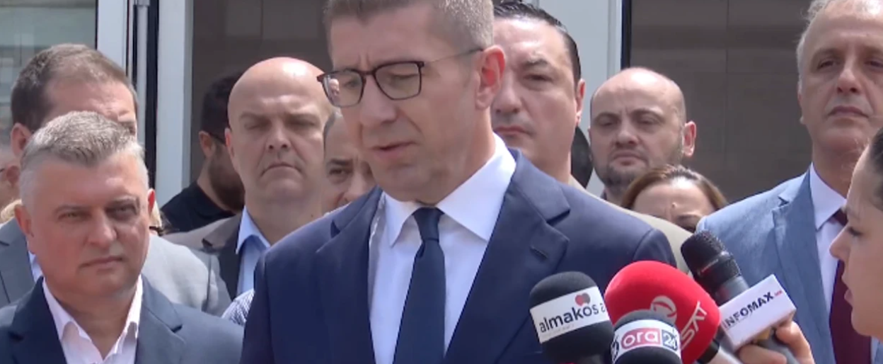 Mickoski: Jemi të gatshëm për negociata, por jo për një aventurë politike pa garanci