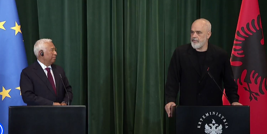 “Mik i paçmueshëm dhe mbështetës i palodhur”/ Rama konferencë me Costa: Përballemi me sfida të përbashkëta