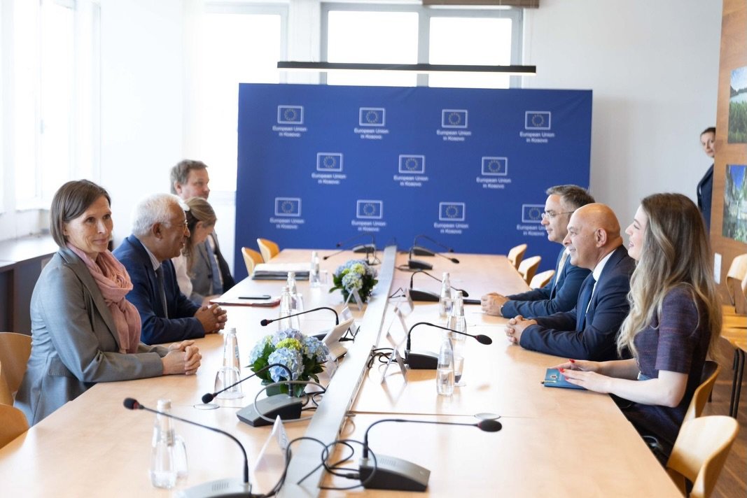 Gjini pas takimit me Costan: BE-ja dhe NATO janë e vetmja rrugë strategjike për Kosovën 