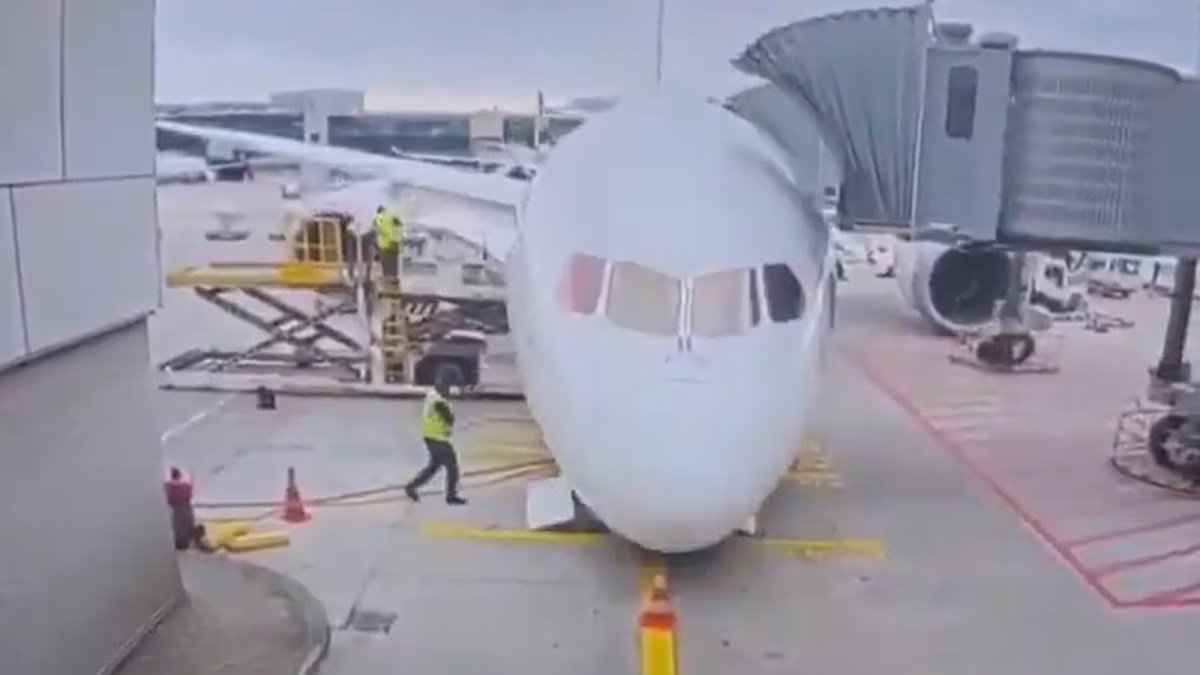 Aeroplani i Lufthansa në Frankfurt përfundoi me hundën në tokë