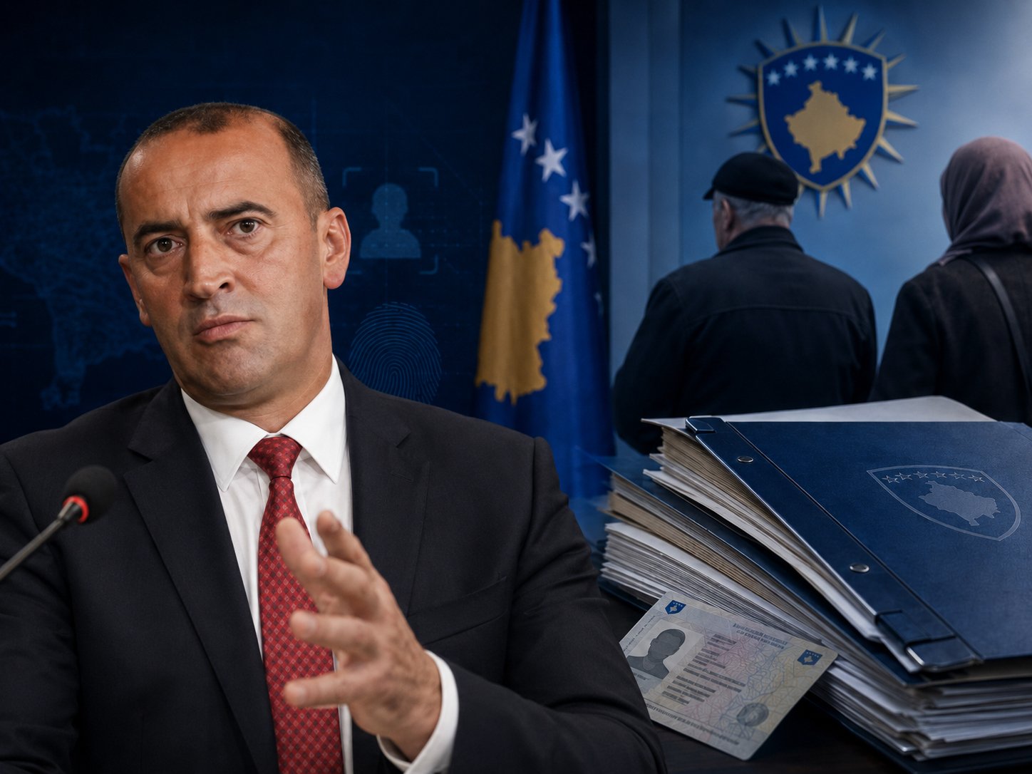 MPB kundërpërgjigjet: Rrëzohen pretendimet e Daut Haradinajt për shtetësinë e dy serbëve në Kosovë
