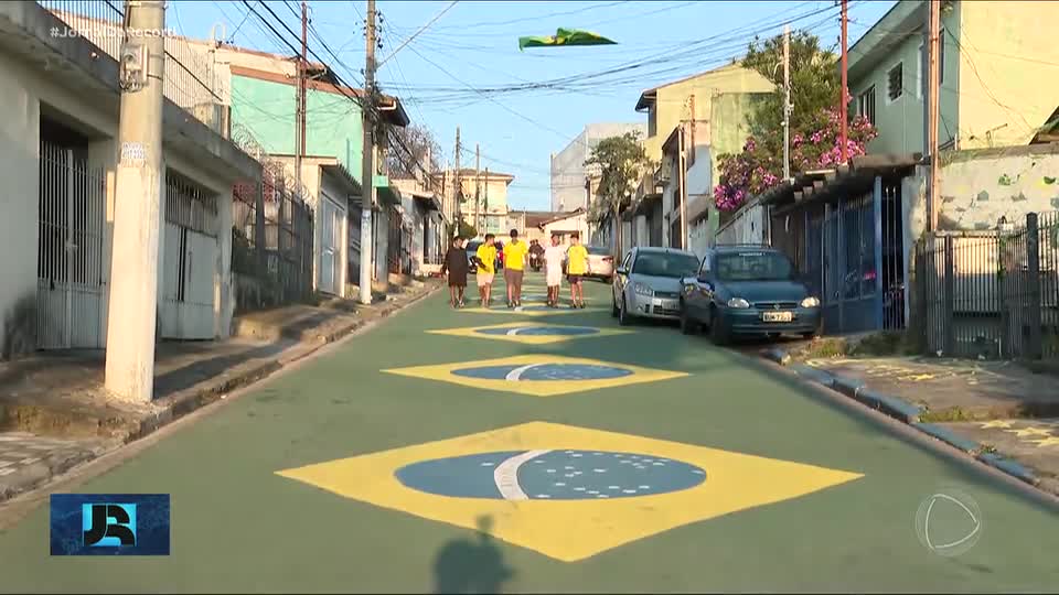 Osasco vishet me ngjyrat e Brazilit