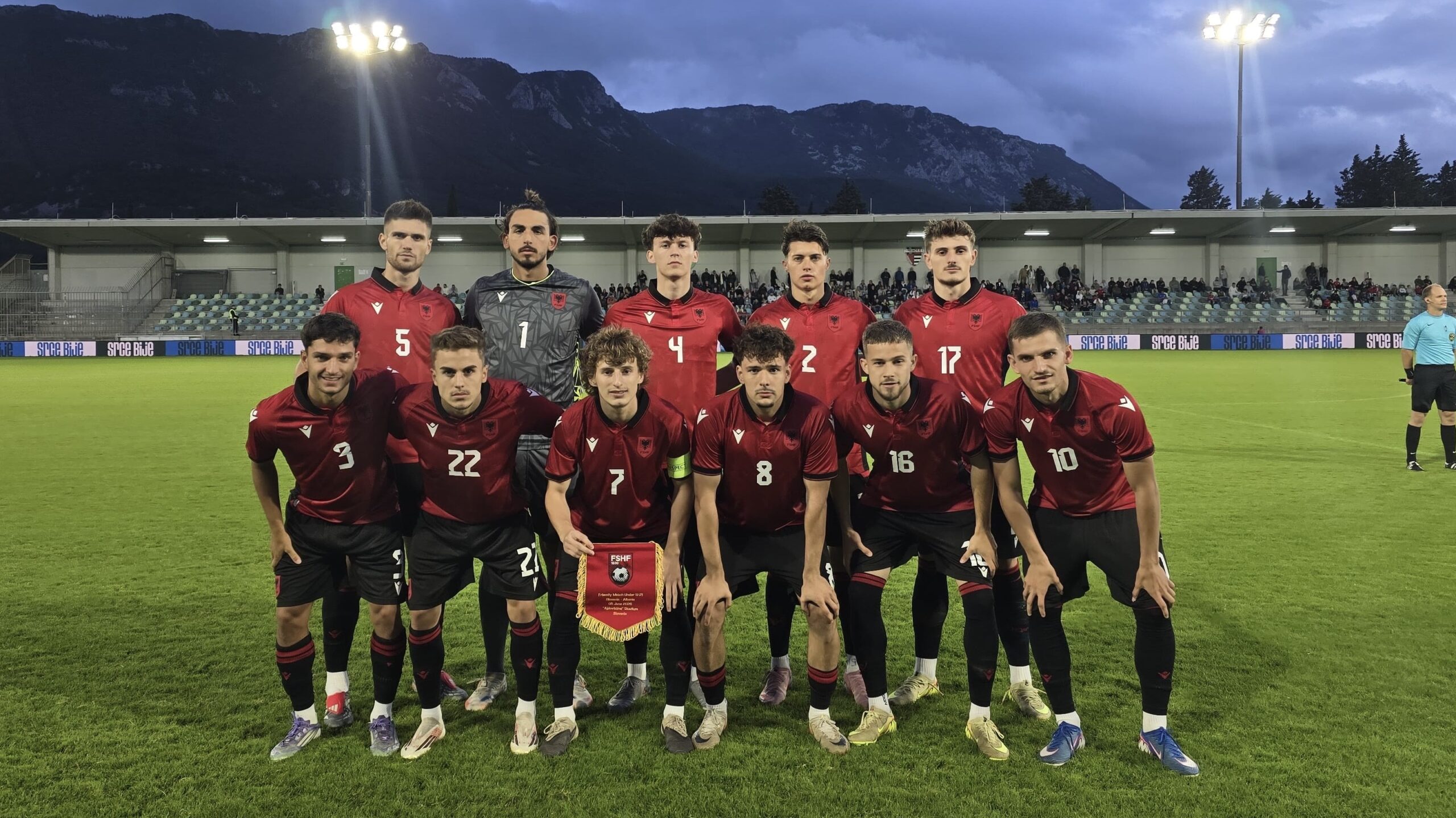 Shqipëria U-21 barazon ndaj Sllovenisë 