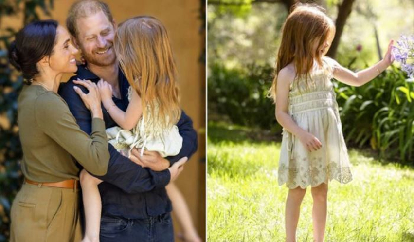  Vajza e ëndrrave tona   Meghan uron Lilibet me imazhe të rralla familjare 
