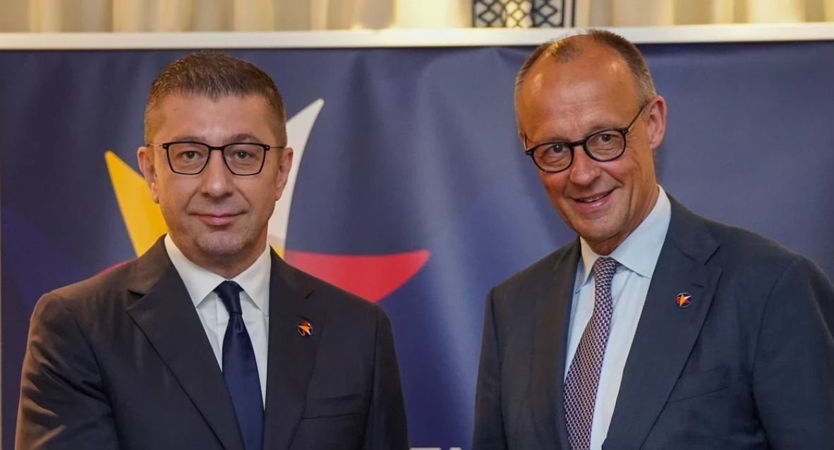 Mickoski takon Macron dhe Merz në Tivat: Fokusi tek e ardhmja evropiane e rajonit