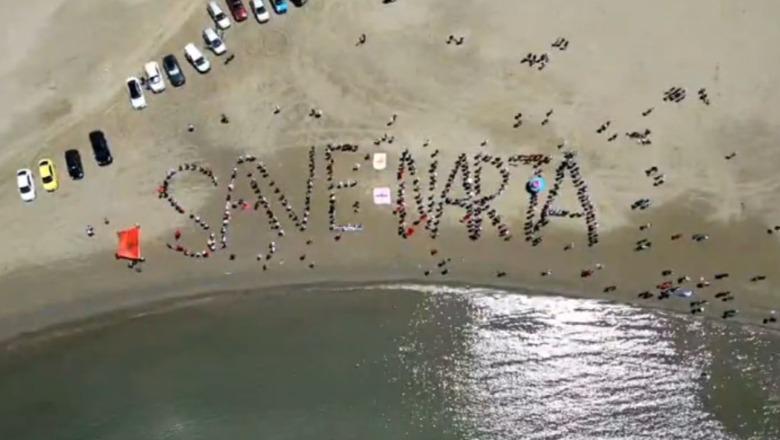 “Save Narta”/ Protesta kundër resortit në Zvërnec, qytetarët marshim nga plazhi i Dalanit në Portonov