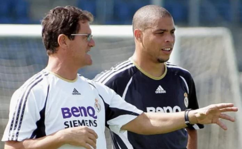 Capello për Ronaldo Fenomenin  I vinte era alkool  e  përzura  nga Reali