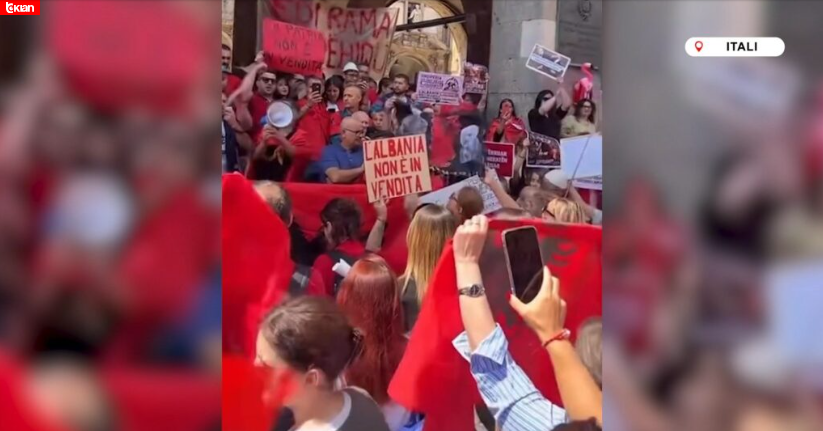 Protesta për Zvërnecin edhe në diasporë