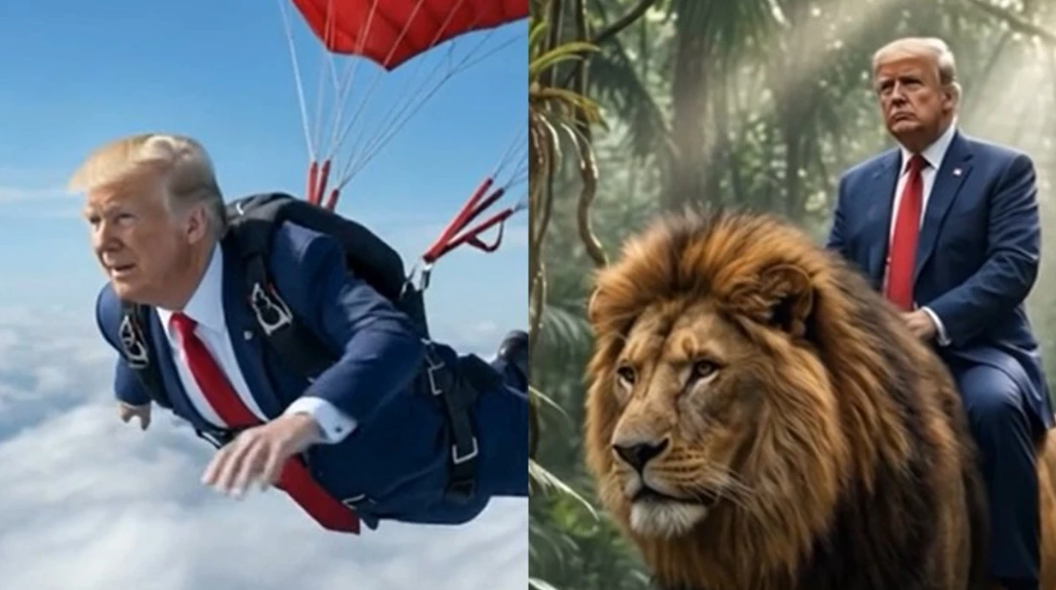 Trump sërish në qendër të vëmendjes me videon e pazakontë të krijuar me AI