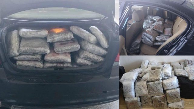 Goditet trafikimi i dr*gës nga Shqipëria drejt Greqisë/ 109 kg lëndë narkotike në BMW, kapet 43-vjeçari turk pranë Igumenicës