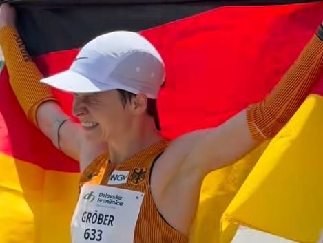 Hanna Grober dominon në male dhe fiton të artën