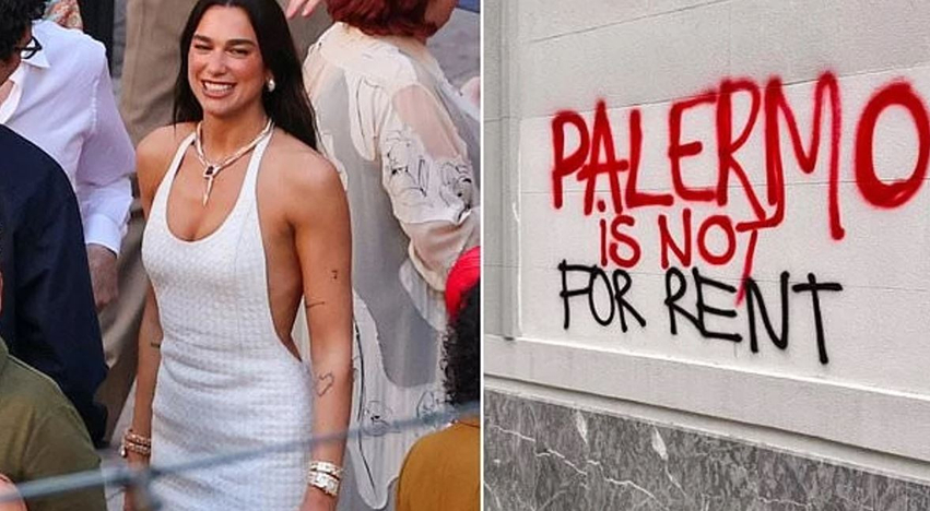 Dua Lipa u paguan nga pesë mijë euro fqinjëve në Palermo që u ankuan e protestuan për dasmën e saj