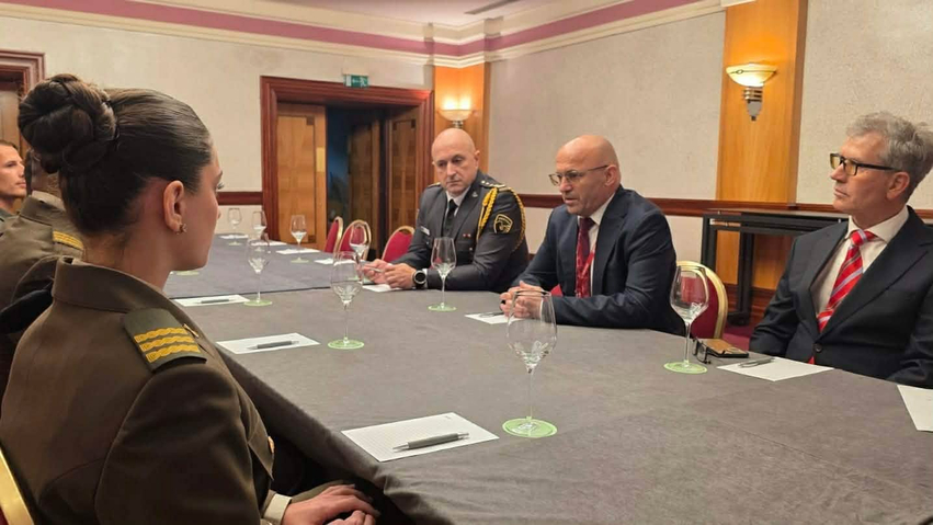 Delegacioni i Ministrisë së Mbrojtjes zhvillon aktivitete në Kroaci