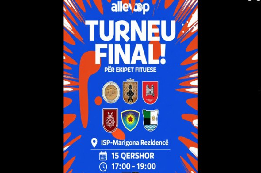 Më 15 qershor luhet Turneu Final i  Alley Oop 2026 