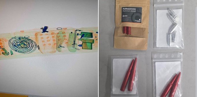 Dogana kap 11 fishekë në bagazhin e një udhëtari