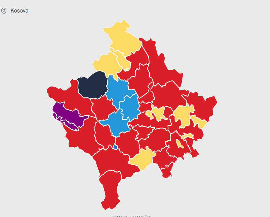 Kush fitoi ku? Ja si u ndanë komunat në zgjedhjet në Kosovë