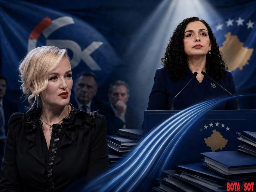  Nuk të votoj ty presidente     Adriana Matoshi i reagon ashpër Vjosa Osmanit pas deklaratës së fundit