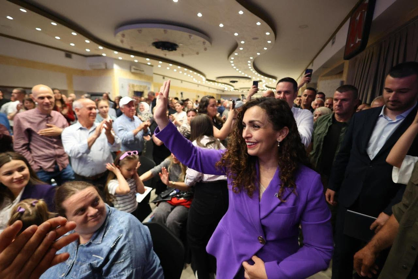 Vjosa Osmani e para  ja sa vota mori  grupi i saj  në LDK