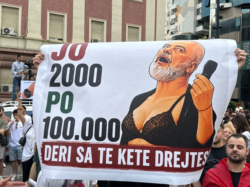 Meme  humor dhe revoltë  ja disa prej pankartave më pikante në shesh