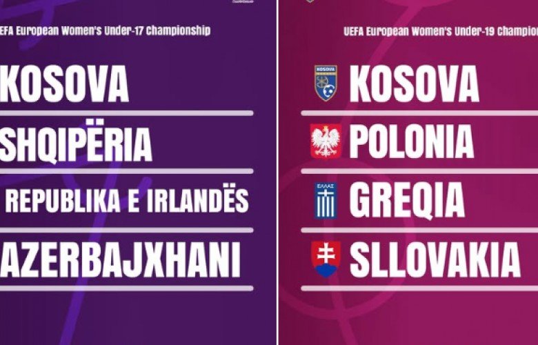 Kosova U17 dhe U19 mëson kundërshtaret për kualifikimet evropiane