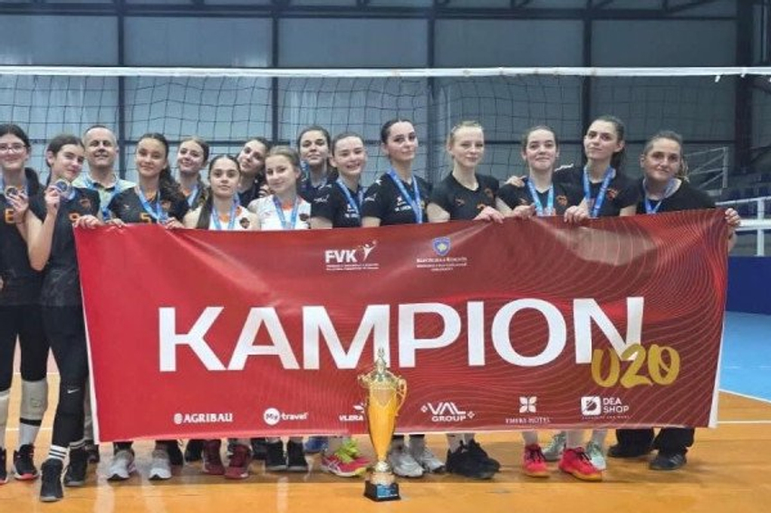 ferizaj-kampione-e-kosoves-u20-ne-volejboll-per-vajza