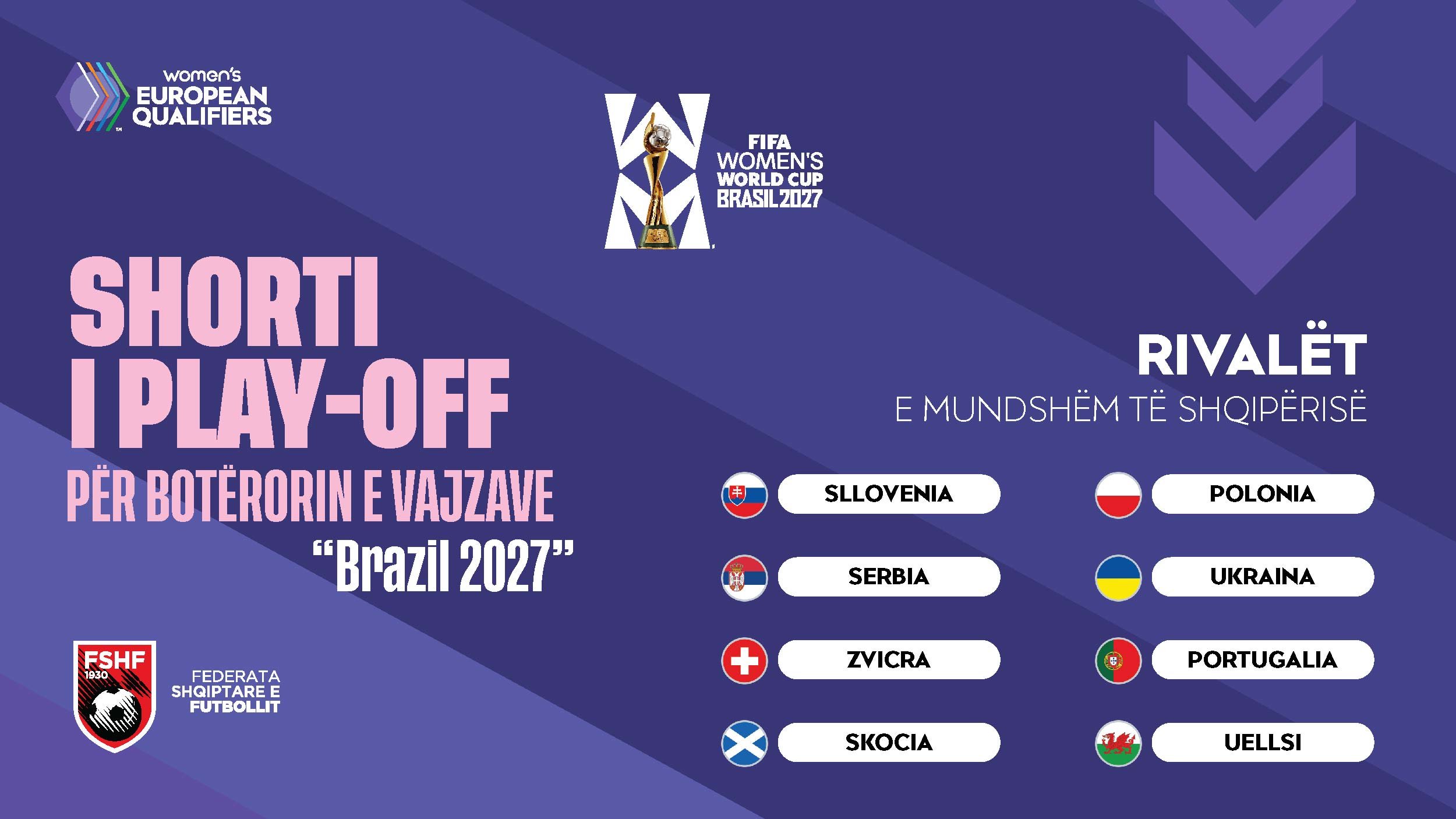 Shqipëria njeh më 18 qershor kundërshtaret e fazës play-off, ja rivalet e mundshme