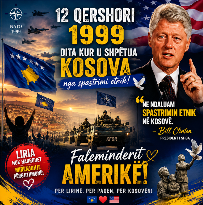 Emri që hyri në histori – Clinton dhe shpëtimi i Kosovës