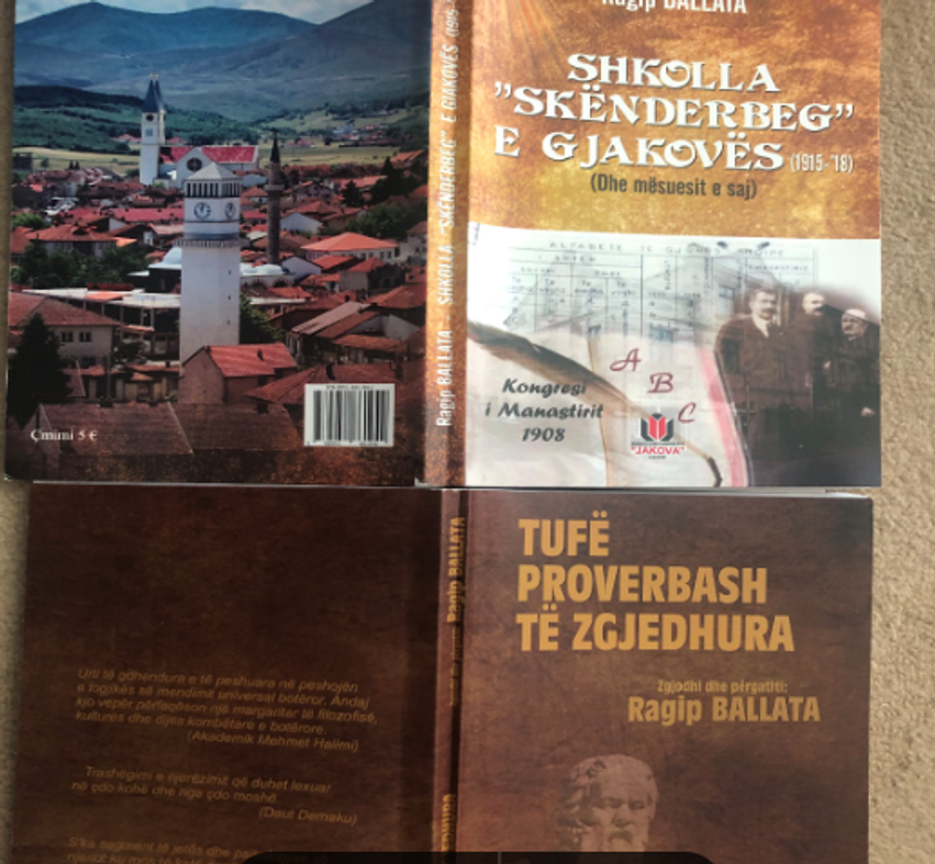 Përurim librash të autorit Ragim Ballata