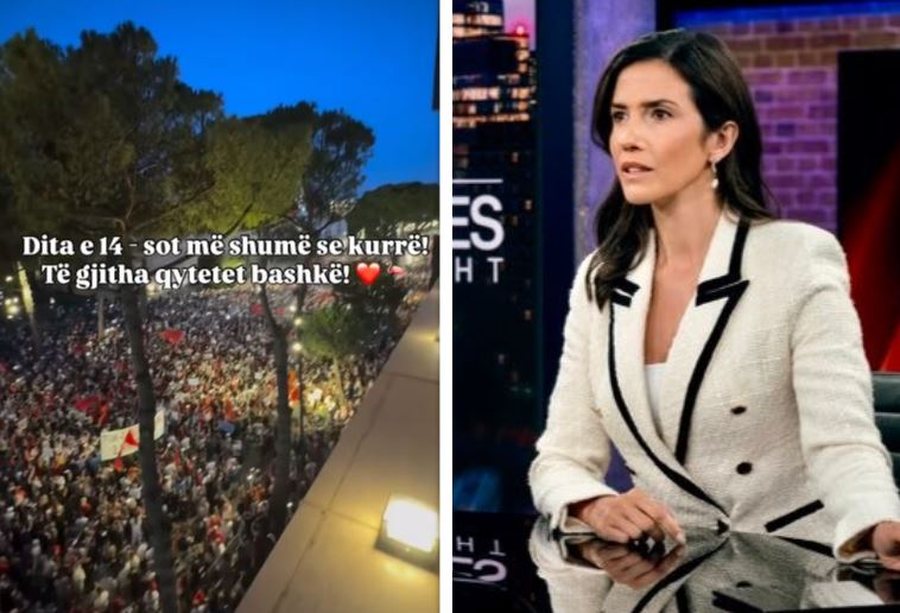 “Të gjitha qytetet bashkë”/ Gazetarja e CNN publikon pamjet nga protesta për largimin e Ramës