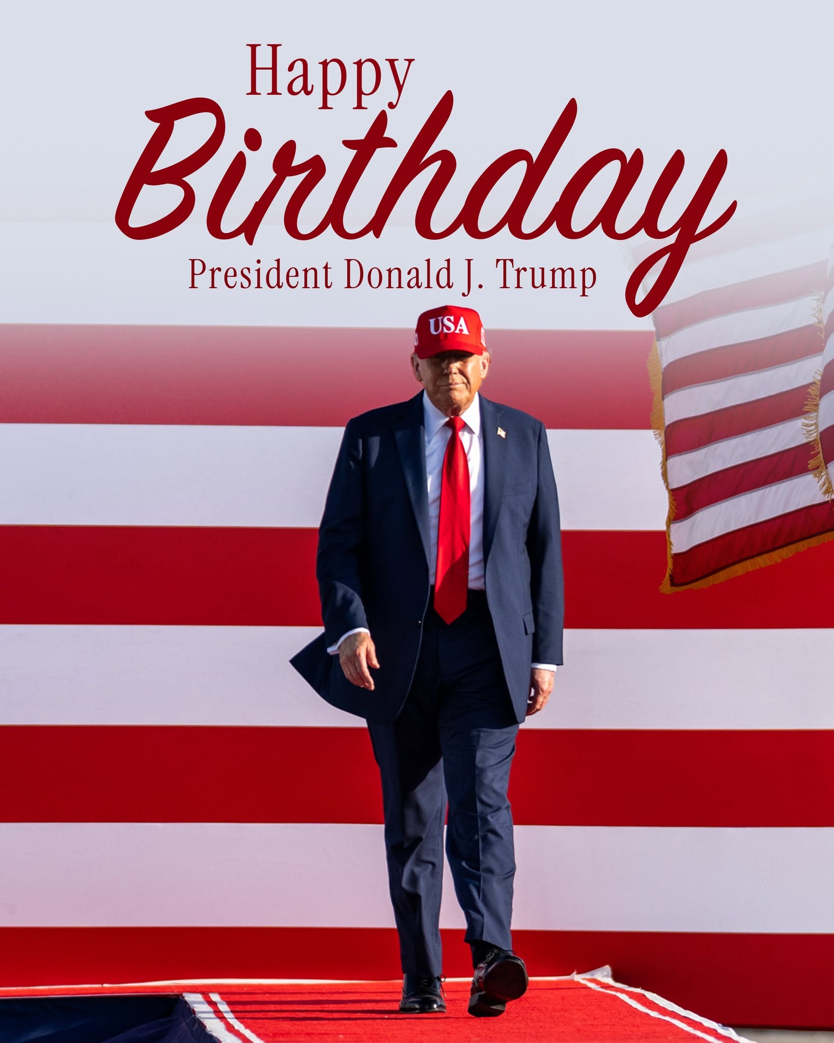  Ambasada Amerikane në Tiranë uron Donald Trump për ditëlindje: Një patriot i palodhur që lufton çdo ditë për vendin që do