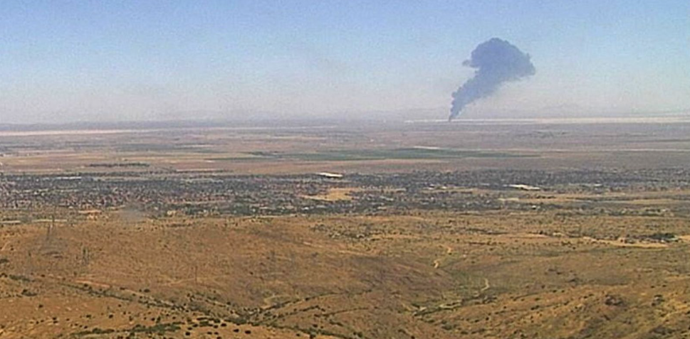 Bombarduesi amerikan B-52 rrëzohet menjëherë pas ngritjes nga baza në Kaliforni