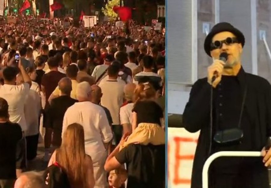 “Ministrat s’kanë këllqe të flasin”, deklarata e fortë e Robert Aliajt në protestë: PS po konvertohet në Partinë e Punës!