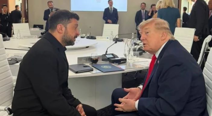 Zelensky takohet me Trump në samitin e G7/ Presidenti ukrainas kërkon më shumë armë ndaj Rusisë