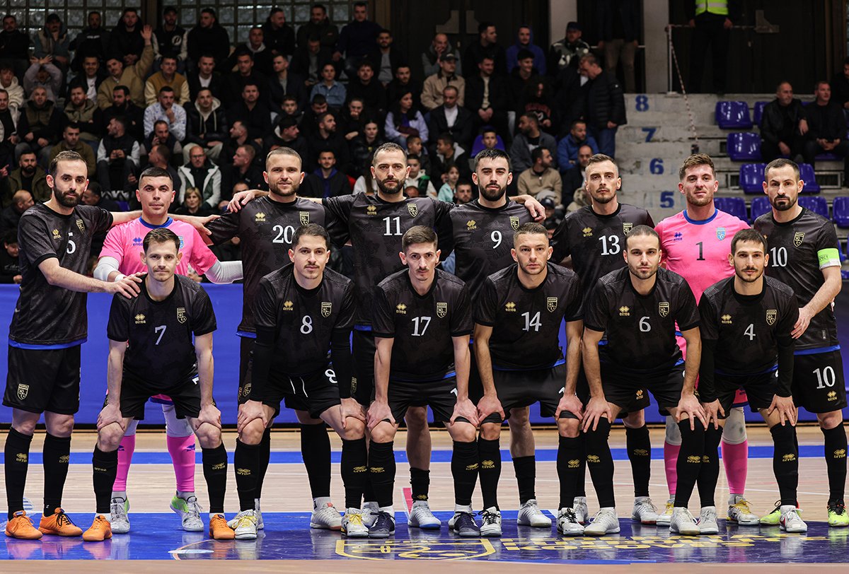 Kosova mëson shortin në futsall, takohet me një gjigant evropian!