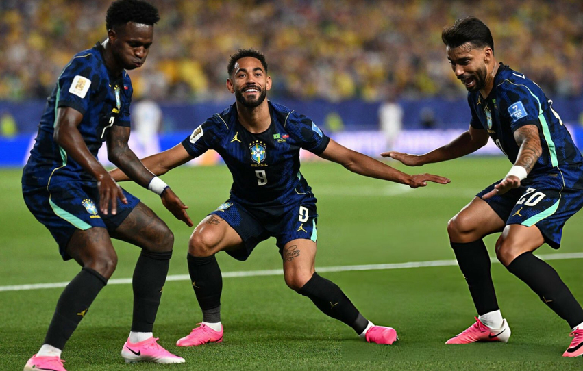  Zgjohet  Brazili  Cunha Vinicius dhurojnë show ndaj Haitit  por Ancelotti humbet Raphinha n