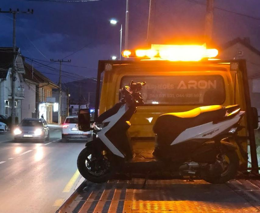 Ferizaj  Mbi 380 gjoba brenda një jave  policia konfiskon 35 automjete dhe motoçikleta
