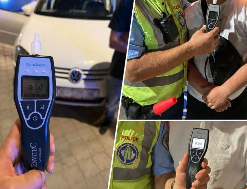 Policia intensifikon kontrollet  27 shoferë  të dehur  u ndëshkuan javën e kaluar