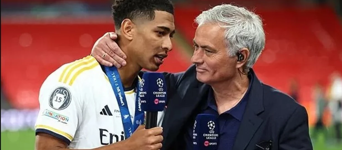Jude Bellingham mezi pret të luajë pranë Jose Mourinhos: Është top trajner