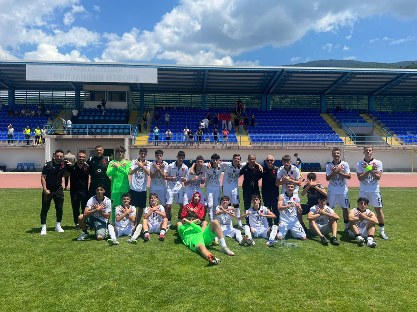 Shqipëria U 15 triumfon sërish ndaj Maqedonisë së Veriut