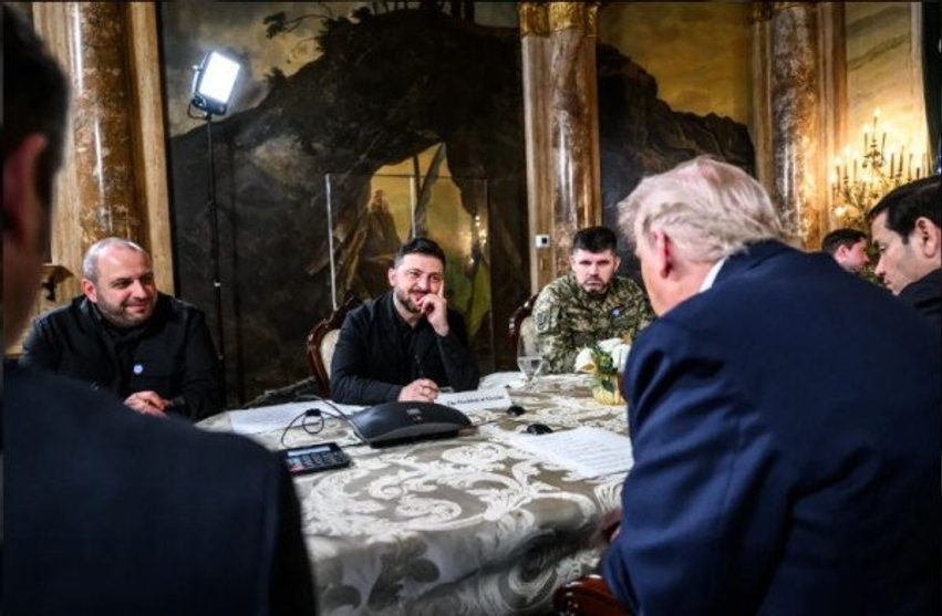 Trump lëvdon Zelenskyn  ky thotë se Rusia po zhvendos mbrojtjen ajrore për të mbrojtur Putinin