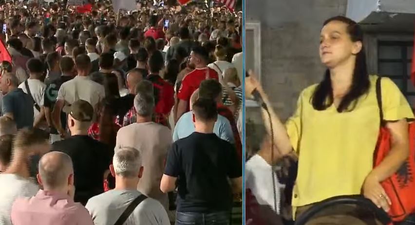 “Kemi thyer algoritmin e kryeministrit!” / Mesazhi i fortë i protestueses nga sheshi: Ta bojkotojmë Edi Ramën! Jemi më shumë se ai!
