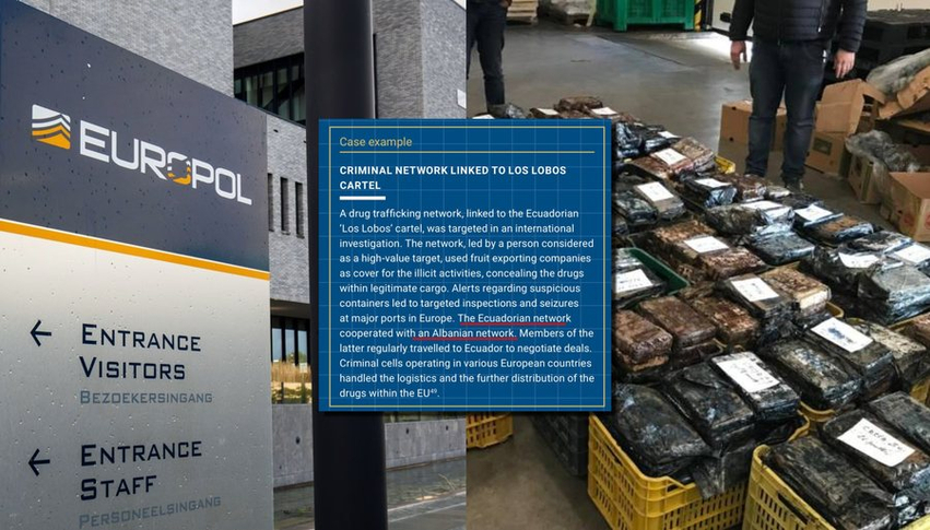 Raporti i Europol ngre  alarmin   zbulohen lidhjet mes krimit shqiptar dhe  Los Lobos  të Ekuadorit