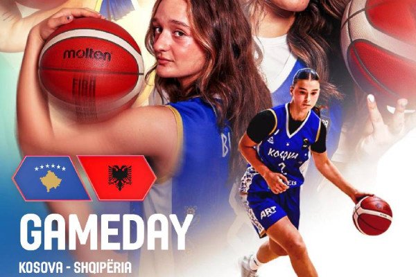 ​Vajzat e Kosovës e Shqipërisë përballen sot në basketboll