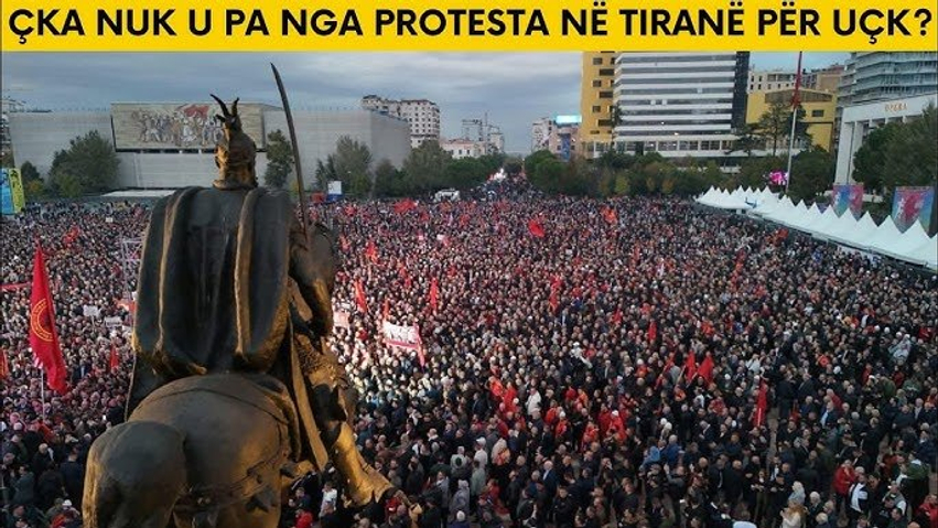  Ju erdhi fundi     Protestuesit të vendosur  marshim kilometrik në kryeqytet  thirrje të prera për dorëheqjen e Ramës