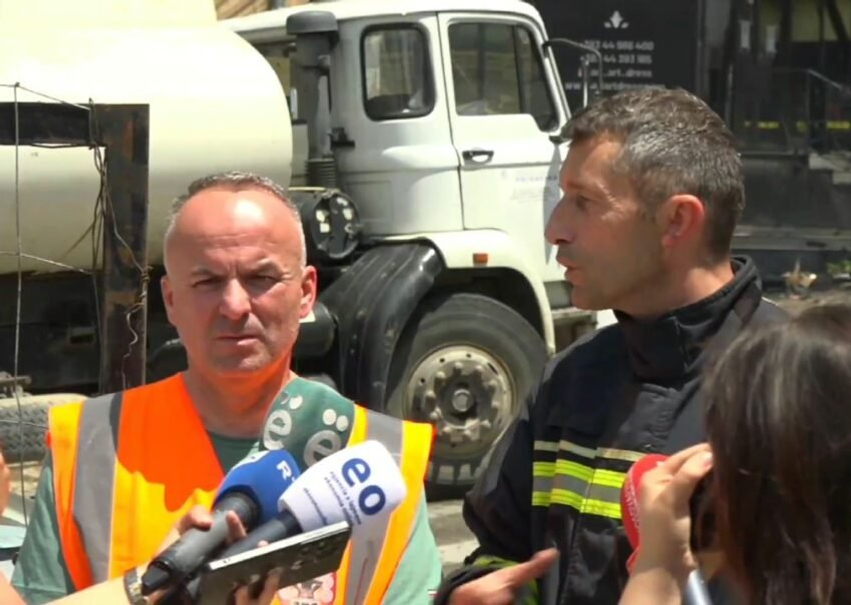 Dy qytetarë dhe pesë zjarrfikës të lënduar pas zjarrit në banesën në Prishtinë  në mesin e tyre një fëmijë 5 vjeçar