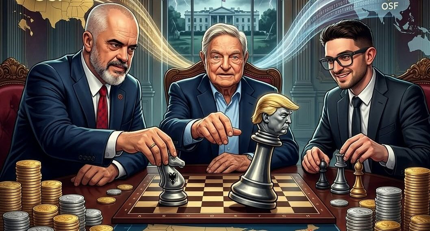  Tutorët  e Edi Ramës financojnë 102 8 milionë dollarë kundër Trump  zbardhen detajet e  luftës  të Aleks Soros 
