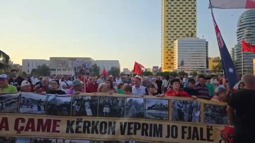 Protesta e 29 të përpara Kryeministrisë  procedohen penalisht 31 persona në Tiranë