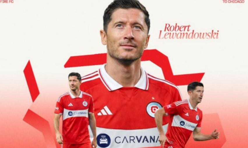 Aventura e re e Lewandowskit  Chicago Fire zyrtarizon polakun