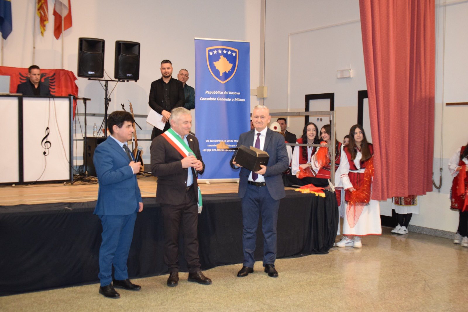 Festa e pavarsisë në Treviso me simbolikën e lirisë, vëllazërisë kombëtare, sakrificës dhe integrimit